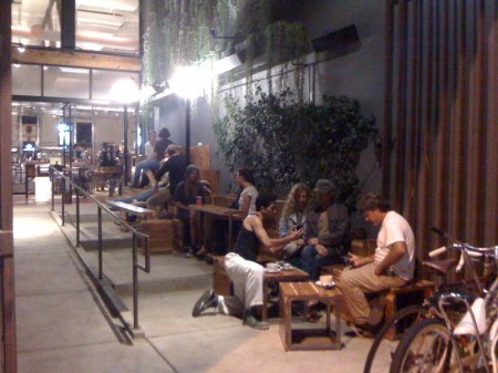 Entrance hallway with seating on the side